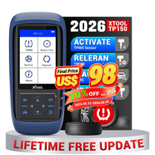 Xtool Tp150 Tpms Tire Scanner Sensor Check Relearn Tpms Diagnostic Program Tool