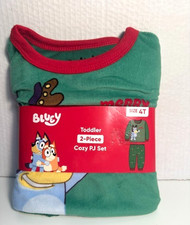 Bluey Christmas Pajamas 4T PJs 2 pc Set Toddler Boy GIrl Unisex NWT