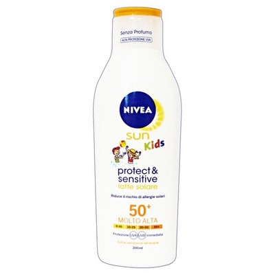 Nivea Solar 200 ml. Kinder Fp50 Sensitive