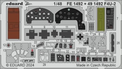 F4U-2  HOBBY BOSS / 1:48 - Eduard FE1492