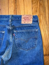 VINTAGE 1990  s LEVIS 501 BUTTONFLY JEANS made In USA 30 x 31