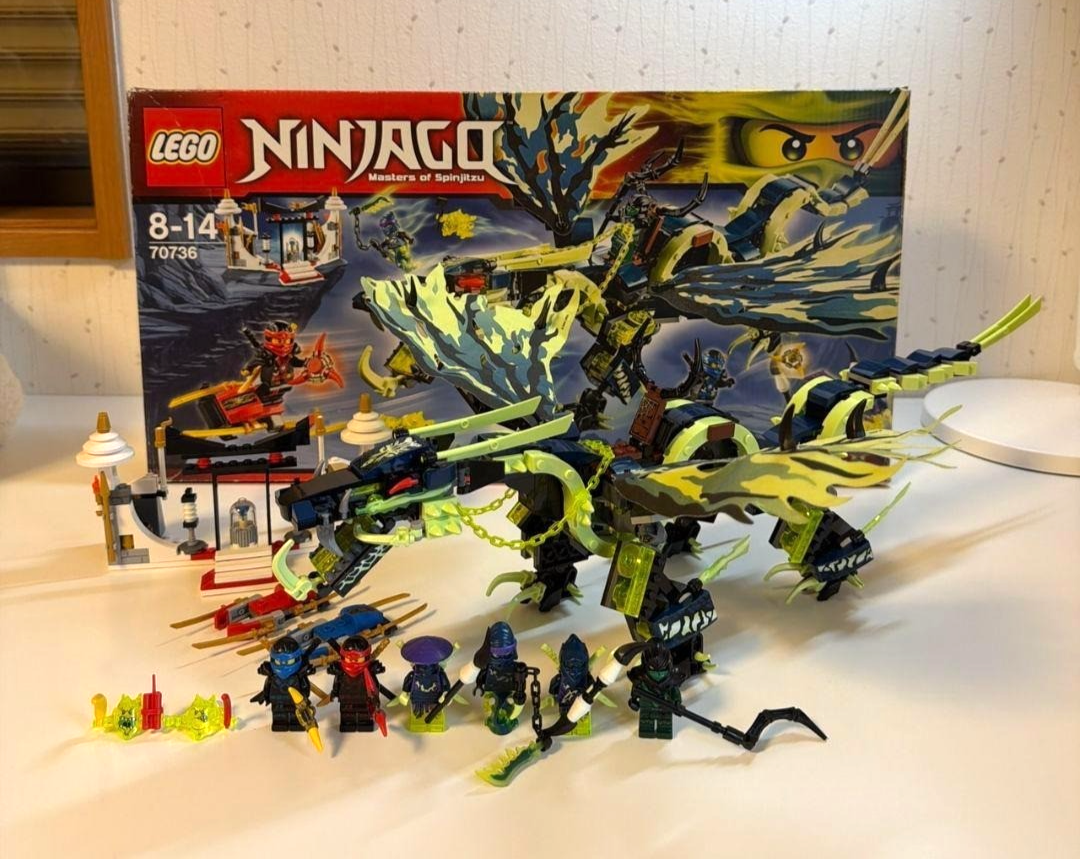 LEGO NINJAGO 70736 Attack of the Morro Dragon In 2015 w/Box | eBay