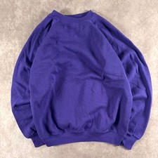 vintage 90s hanes sport purple sweatshirt