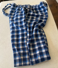 Old Navy Men's Plaid Flannel Pajama Pants Blue w/Check Size Small