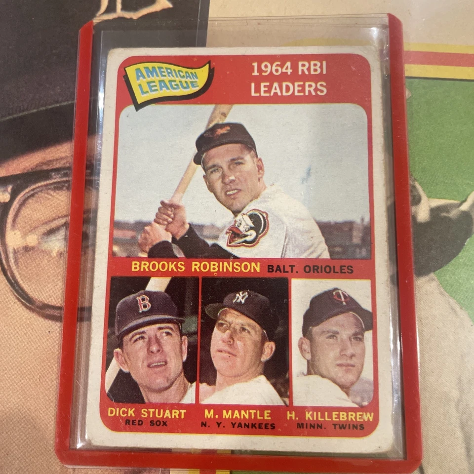 Lote de 50 tarjetas de béisbol vintage de la corte Mantle, Clemente, Mays, Aaron, Fred Lynn novato Foto 2 de 4