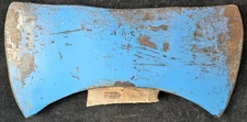 Vintage Blue Diamond "TRU TEST"  Double Bit  Axe  Head