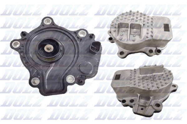 Dolz Wasserpumpe KüHlmittelpumpe Elektrisch FüR Toyota Yaris 1.5 Hybrid Auris-image