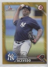 2016 Bowman Prospects Gold 5/50 Domingo Acevedo #BP35 1b9b