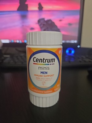Centrum Minis For Men, Immune Support, 160 Tablets, Exp: 10/26
