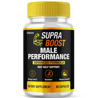 Supra Boost Male, Supra Boost Men Enhancement Capsulas (60 Capsules)