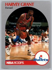 1990-91 Hoops #297 Harvey Grant - Washington Bullets