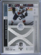 2024 SP Game Used Stanley Cup Playoffs Net Cord Relics 9/25 Brandon Montour 1s7e