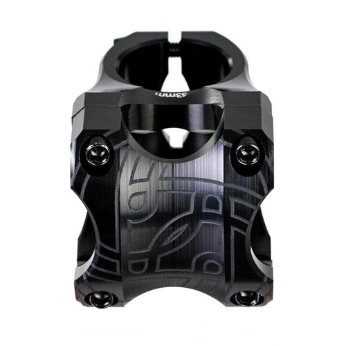 Gusset S2 AM Mountain Bike Stem Black 35mm Clamp - 33mm 40mm or 50mm Reach - Picture 6 of 11