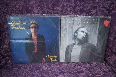 GRAHAM PARKER VINYL LP  LOT of 2 (two) Squeezing Out Sparks Parkerilla  EX/VG++