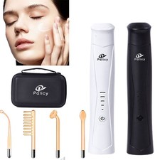 Portable Hi-gh Frequency Facial Machine With 4 Electrodes Anti Acne Facial Skin