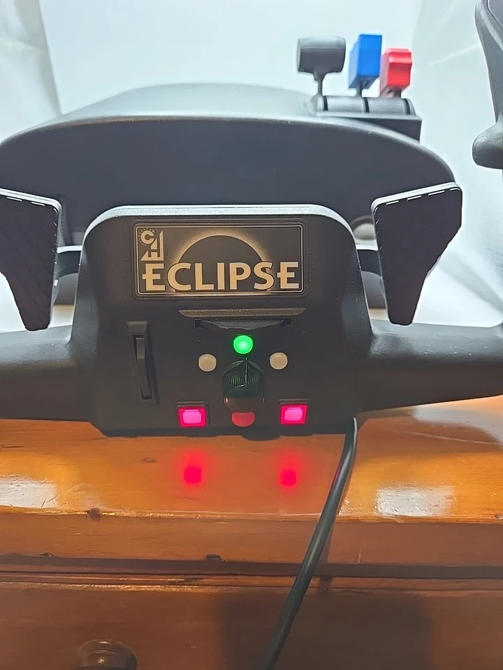 CH Products Eclipse Yoke Flight Simulator Control Stick 200-616 USB PC Computer - Image 2 of 4