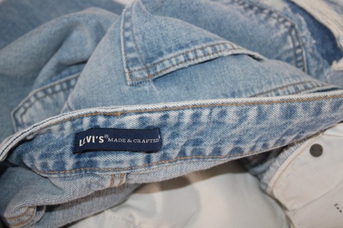 Levi's Made & Crafted Men's 30 X 27 Distressed Patchwork Sample Jeans - Picture 6 of 10
