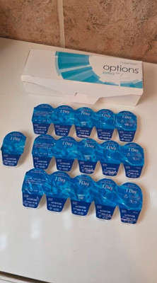 Kontaktlinsen -0,5 cooper vision options extra Tageslinsen