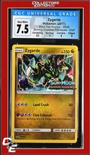 SM Black Star Promo Zygarde SM48 Burning Shadows Prerelease STAFF CGC 7.5 on eBay