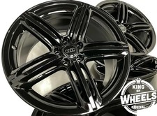 ORIGINAL 21 ZOLL AUDI Q7 SQ7 4L FELGEN SEGMENT 4L0601025AL / AE SCHWARZ OEM SATZ