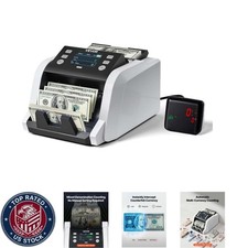 Mixed Denomination Money Counter Machine, 1200 Notes/Minute, Cash Counter With