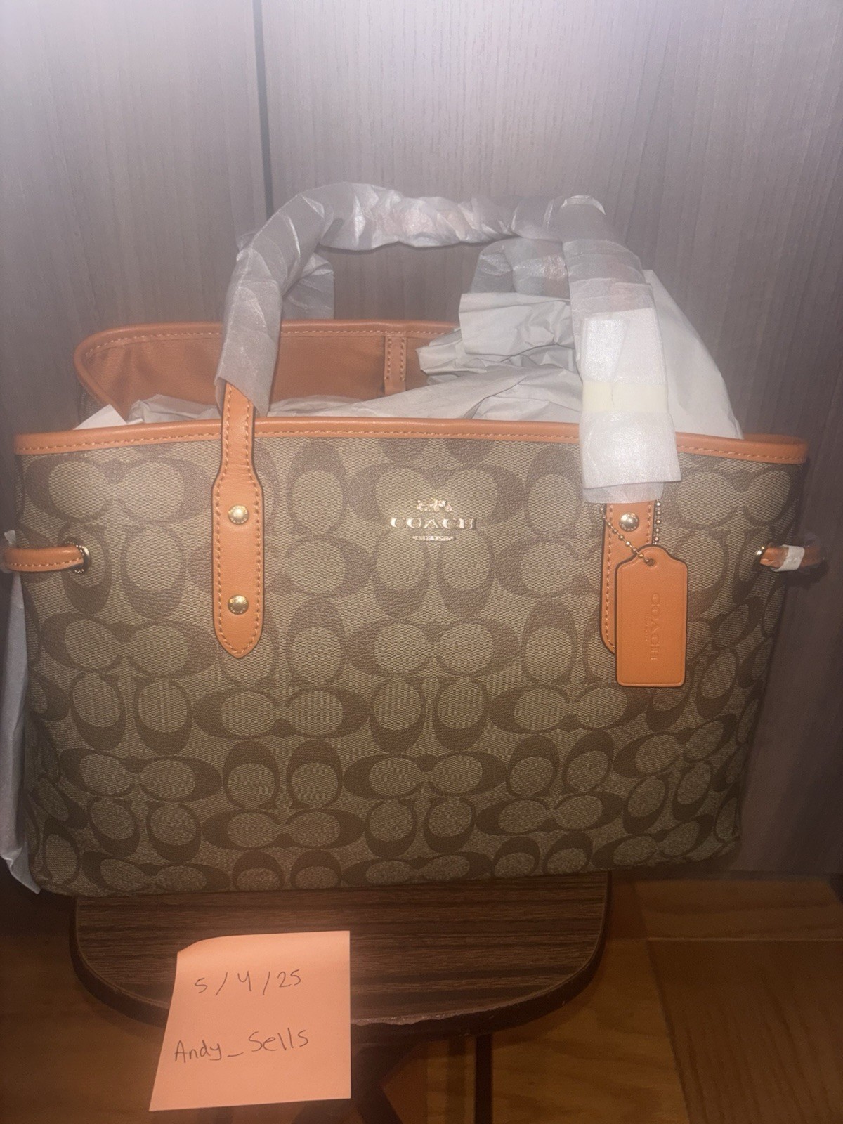 Coach Handbag Brand New With Tags