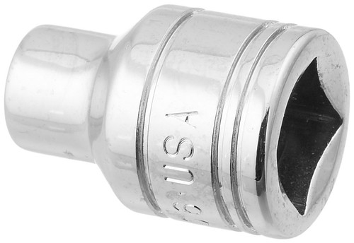 Tools USA Unidad de 3/8 pulgadas - 6 mm - Enchufe cromado estándar de 6 puntos - 306