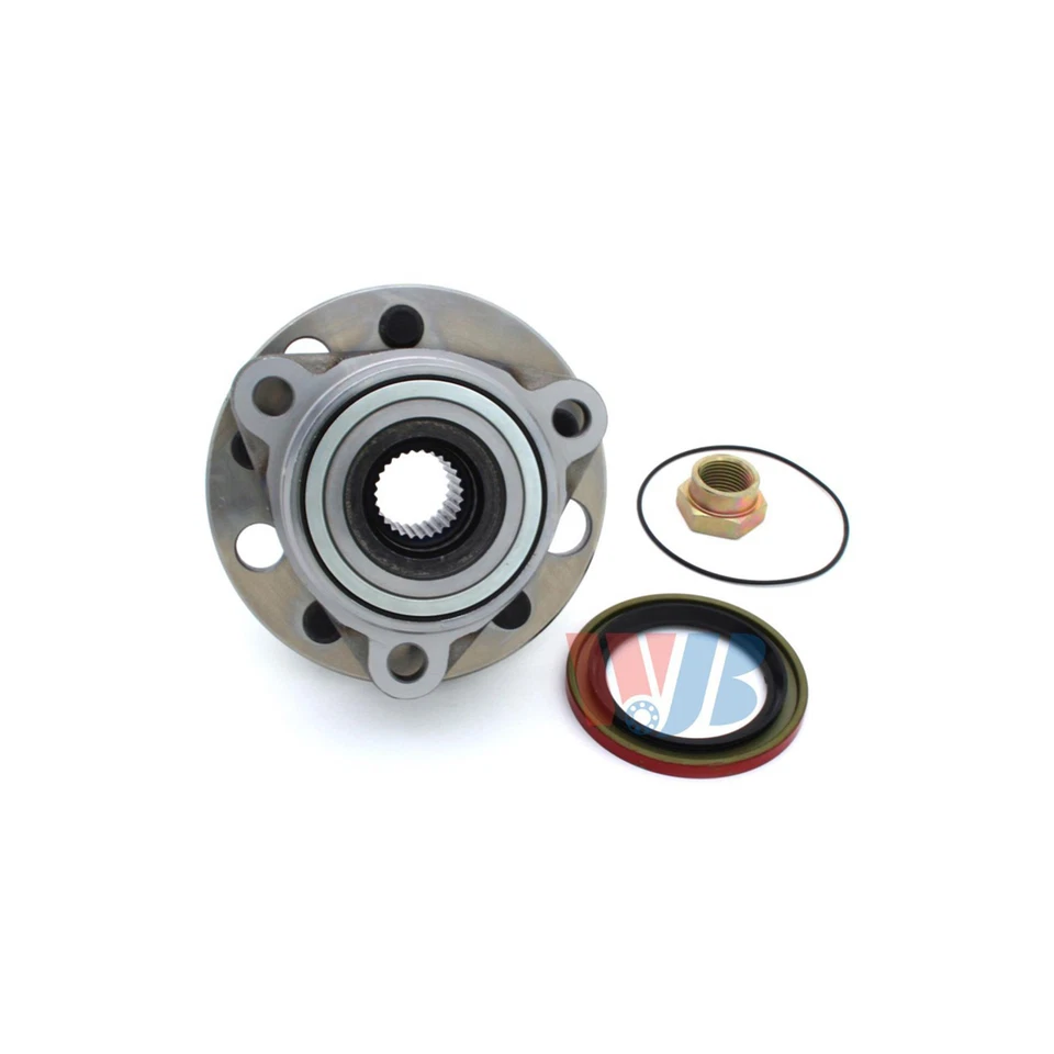 Conjunto de cojinete y buje de rueda delantera trasera WJB para Chevrolet Celebrity 1983-1990 Foto 4 de 4