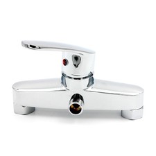 Groomer Essentials Lever Faucet for Grooming Tubs with 6" Center Mounts  