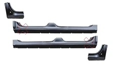 2002-2006 Cadillac Escalade OE Style Outer Rockers & Doglegs 4 Piece SET