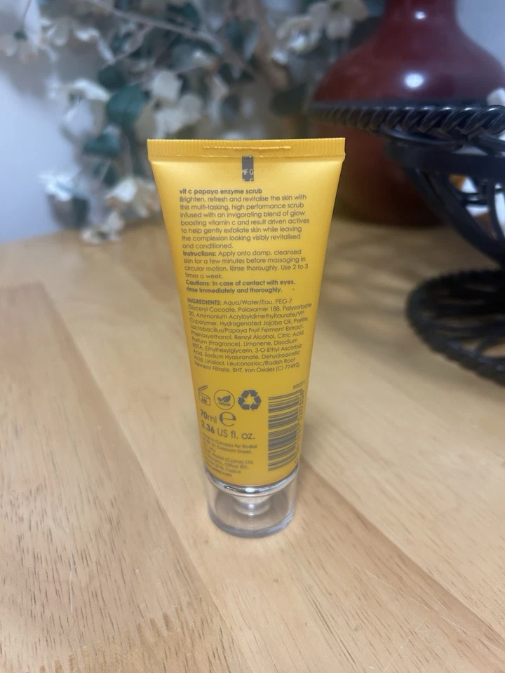 Rodial Vitamin C Papaya Enzyme Scrub | F/S 2.36oz + Brand New & Sealed~Authentic - Image 2 of 4