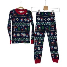 Hanna Andersson kids 5 Holiday Pajama set Gnome Sweet top bottom unisex youth