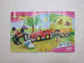 LEGO DUPLO Horse Trailer 10807 & Food Truck 10818