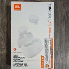 JBL Tune Buds True Wireless Noise Cancelling Bluetooth Earbuds White