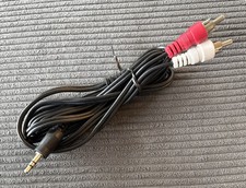 6FT 3.5mm 1/8" Stereo Male Mini Plug to 2 RCA Male Audio Cable MP3 PC iPod 6'Ft