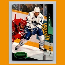 Dave Ellett #205 1993-94 Parkhurst Emerald Ice Toronto Maple Leafs Hockey Card