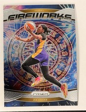 2024 Panini Prizm WNBA #1 Zia Cooke Fireworks