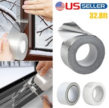 33ft Heavy Duty Transparent Window Weather Sealing Tape Airtight Insulation Tape