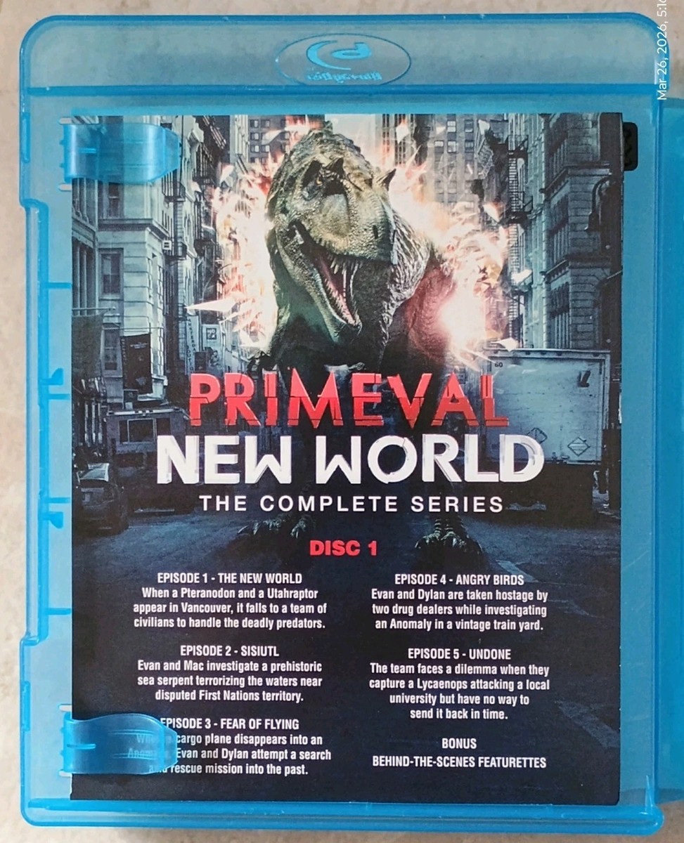 Primeval: New World: The Complete Series Blu-ray | eBay