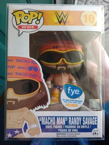 Funko Pop! Vinyl WWE Macho Man Randy Savage #10 FYE Exclusive Figure