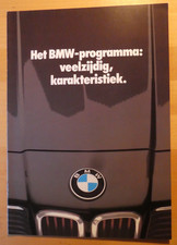 BMW M1 635CSI 745i 528i 323i Prospekt Niederlande 1980 TOPZUSTAND