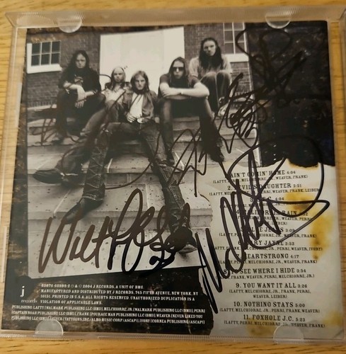 AUTOGRAPHED SILVERTIDE - SHOW & TELL CD AUTHENTIC BAND SIGNATURES - Picture 3 of 4