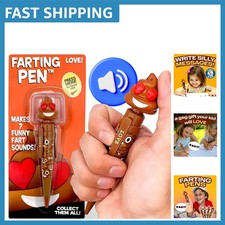 Farting Poop Pen with 7 Hilarious Sounds - Gag Gift for Boys Girls Ages 8-12
