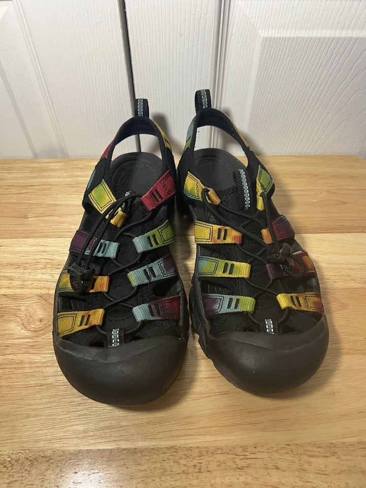 Keen Newport H2 Women’s Size 8 Sport Sandal Original Rainbow Tie Dye Multi Color - Image 2 of 4