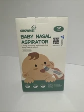 Electric Nasal Aspirator Grownsy Nose Toddler Baby - New Sealed 