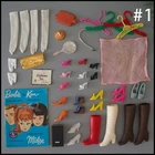🤩#1 LOT Barbie Friends Shoes Gloves Jewelry Accessories Japan Vtg 1960s+🎁