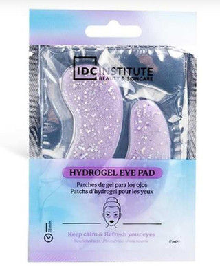 IDC INSTITUTE Hydrogel Augenpads Glitzer Violett - Beruhigend & Erfrischend