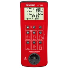 Benning ST 725 Ger&auml;tetester  VDE-Norm 0701-0702