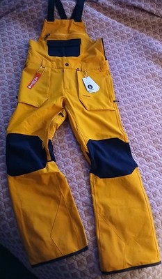 VOLCOM ROAN SNOWBOARDING BIB | MENS: L | '23 | GOLD/BLK - ULTRA RARE! - BNWT!  