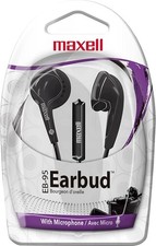 Maxell   199846, Wired Earbuds - Black